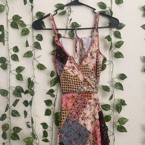 Sadie & Sage Patchwork Maxi Dress